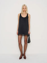 Idra Silk Dress-Black