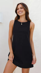 Madison Mini Dress - Black