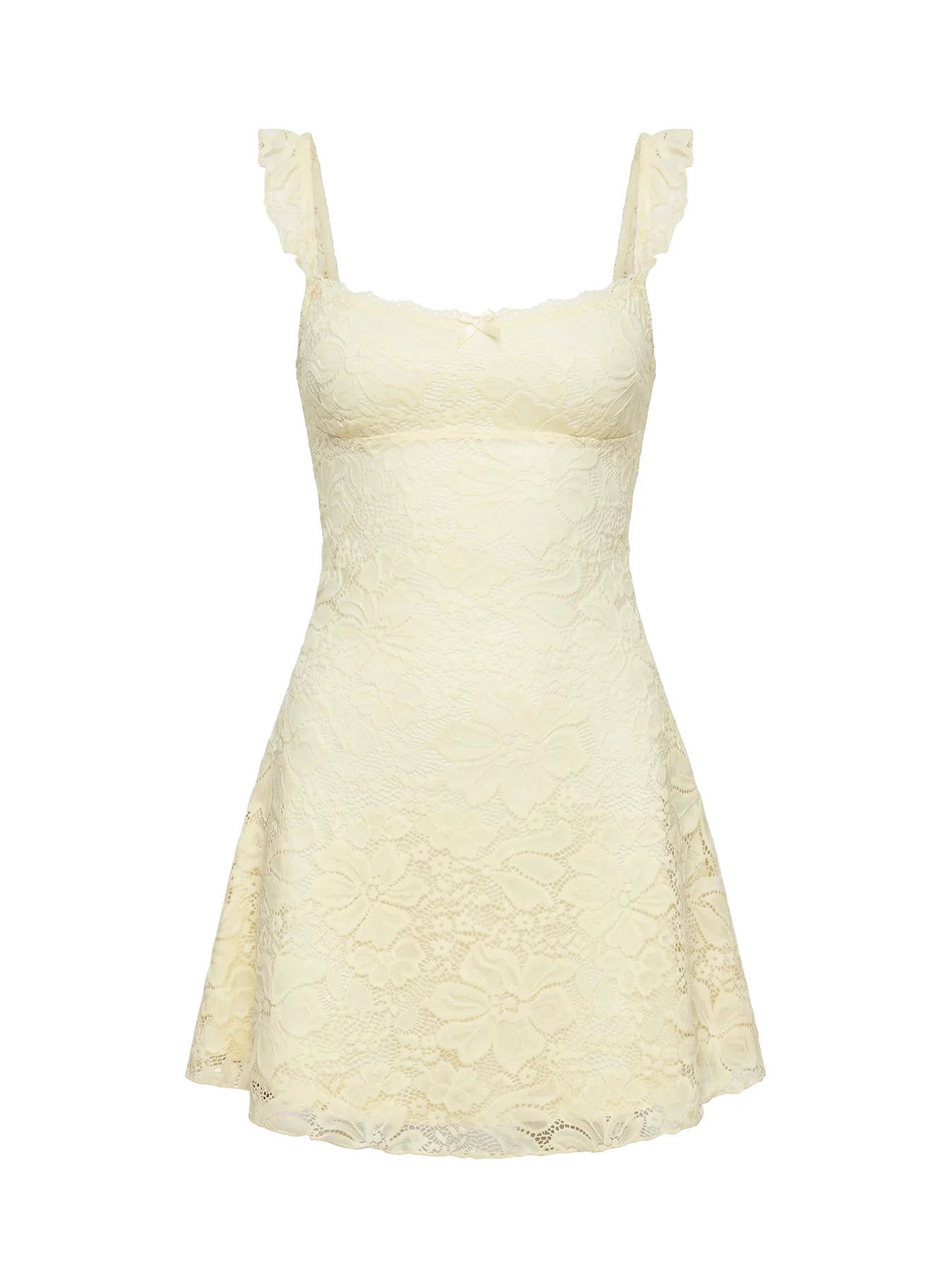 Beacall Mini Dress Lemon