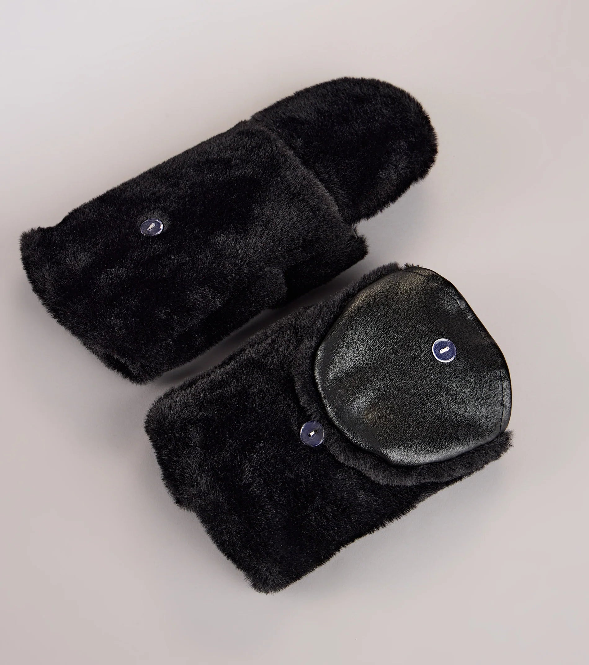 Snug Factor Fur Trim Mittens