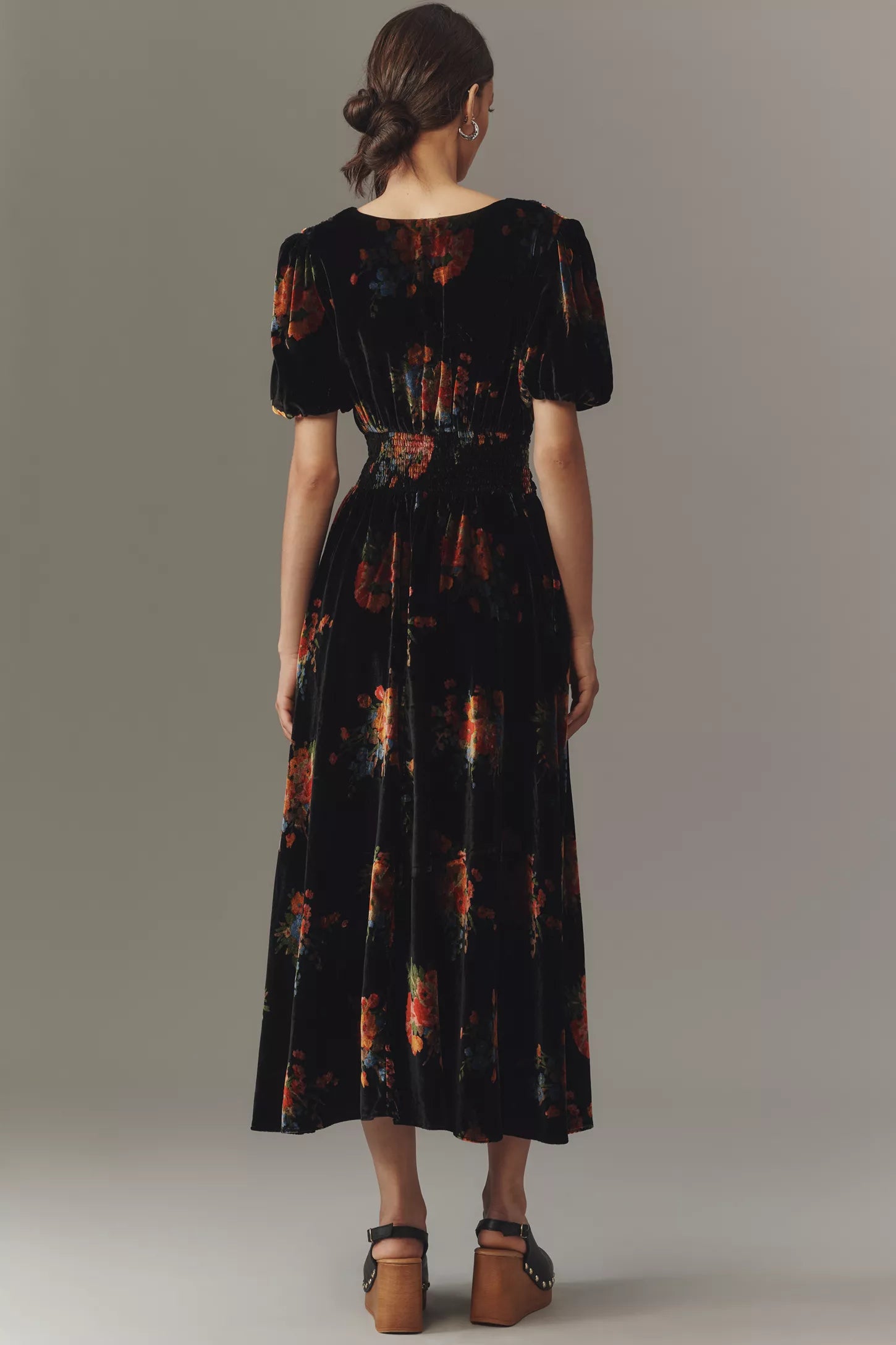 The Katerina Button-Front Dress: Velvet Edition
