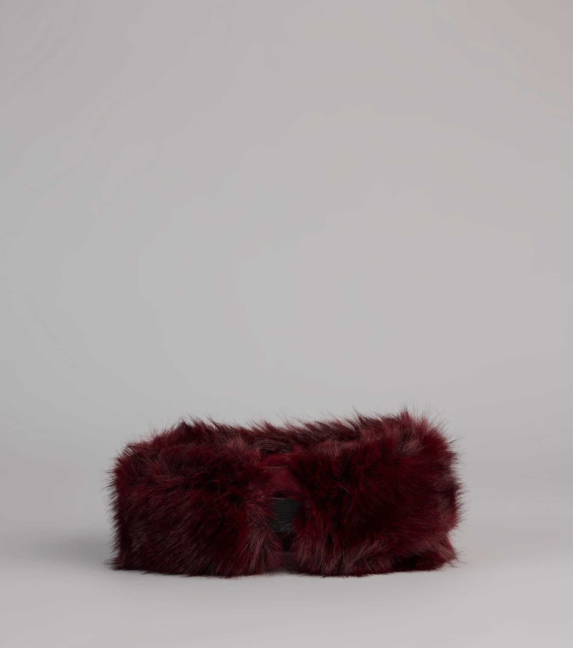 Snow Kissed Faux Fur Headband Wrap