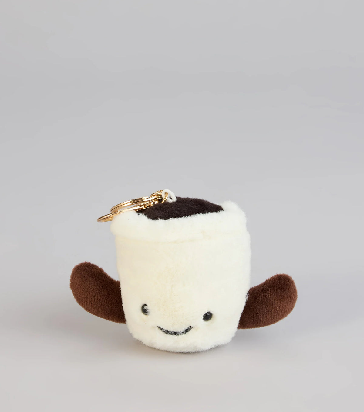 Latte Love Plush Keychain