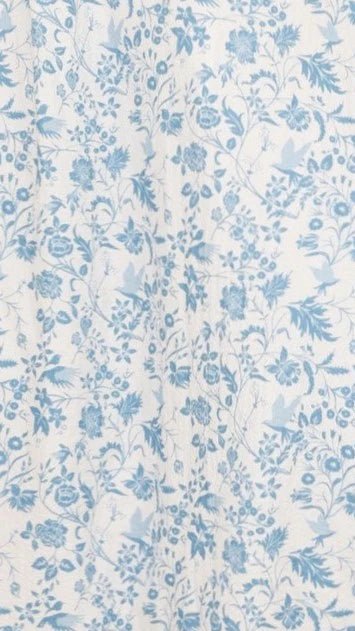Azura Maxi Dress - Blue Floral