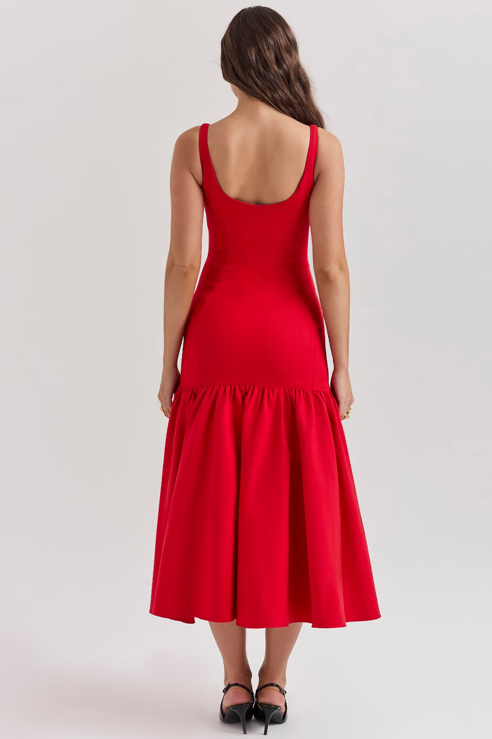 Elliatt Valencia Tiered Halter Gown