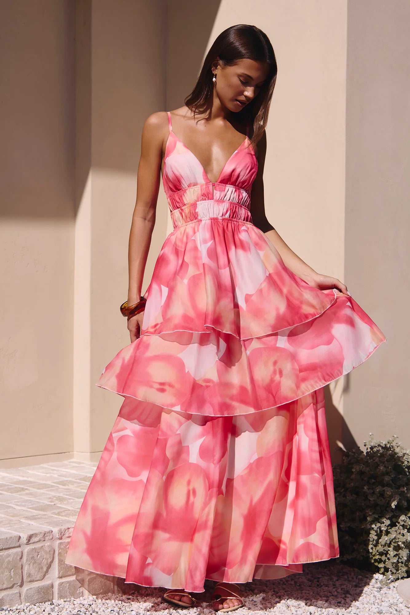 Perfect Party Maxi Dress Pink