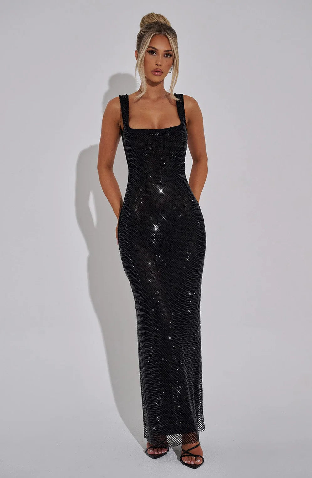 ALLURE SPARKLE MAXI DRESS