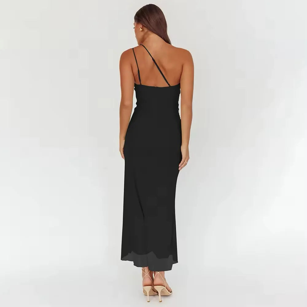 Ruffles And Champagne Dress