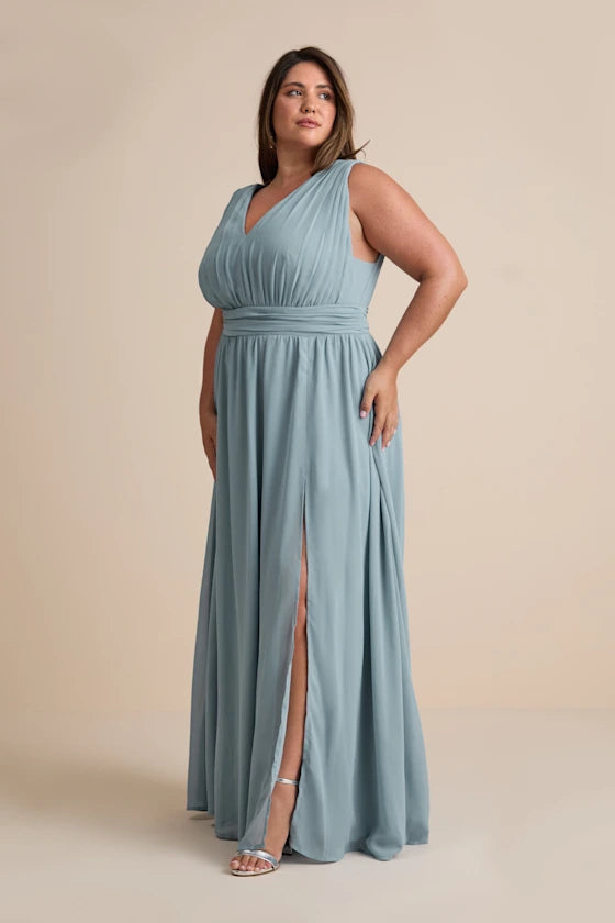 Heavenly Hues Light Blue Maxi Dress