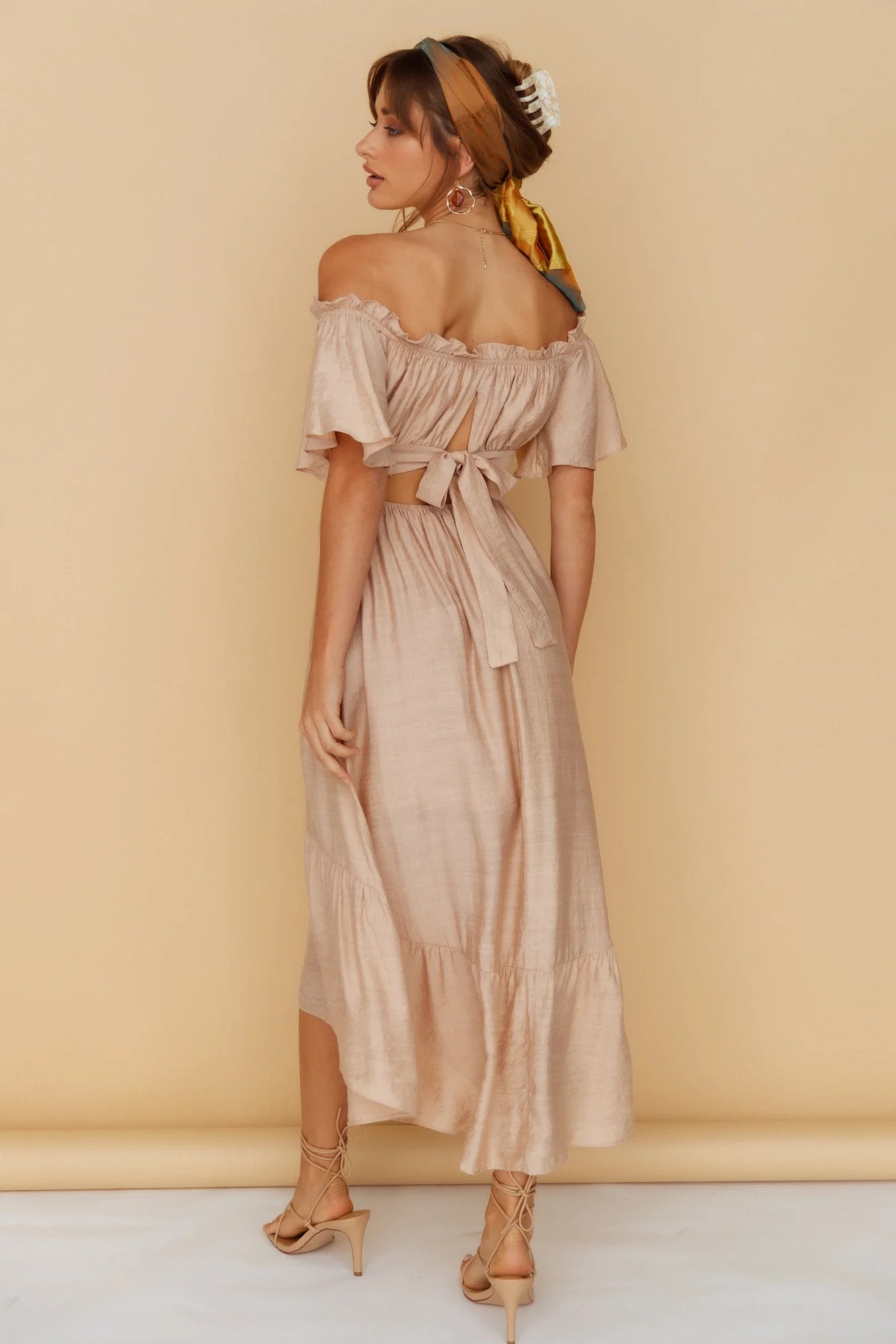 Moonchild Maxi Dress Brown