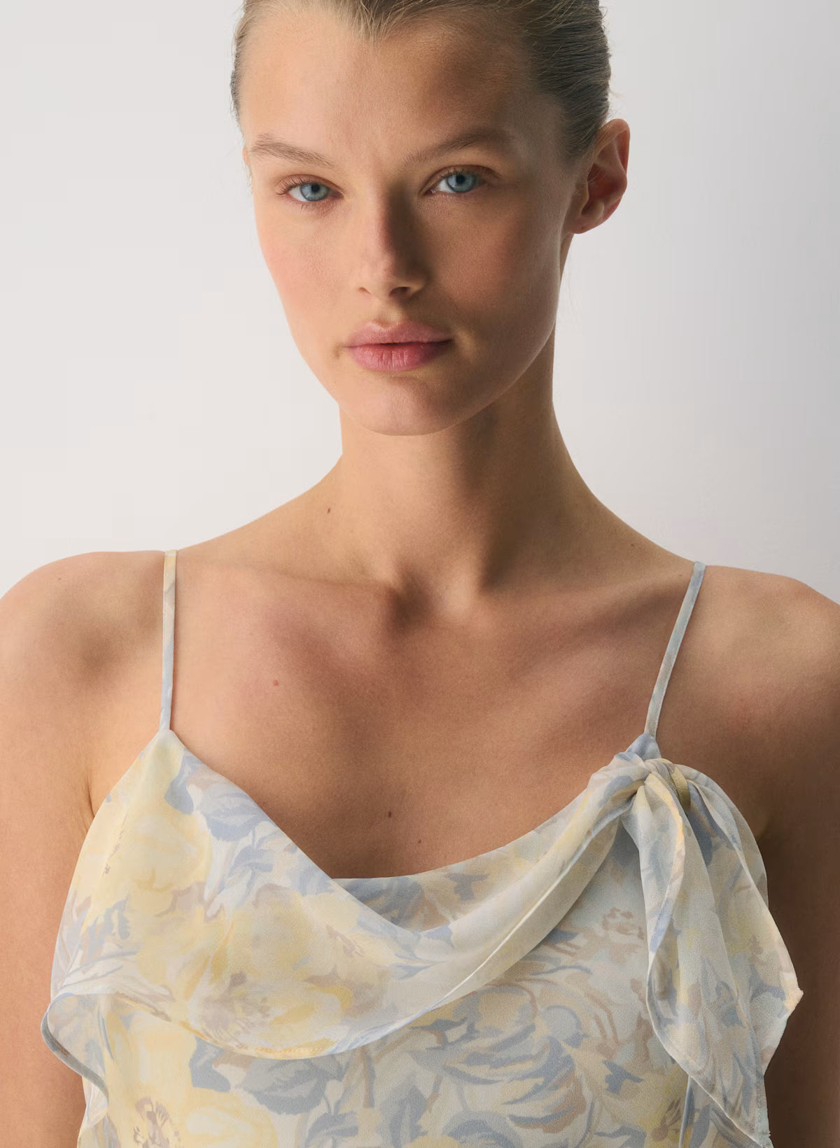 Cannelle Dress-soft white/multi