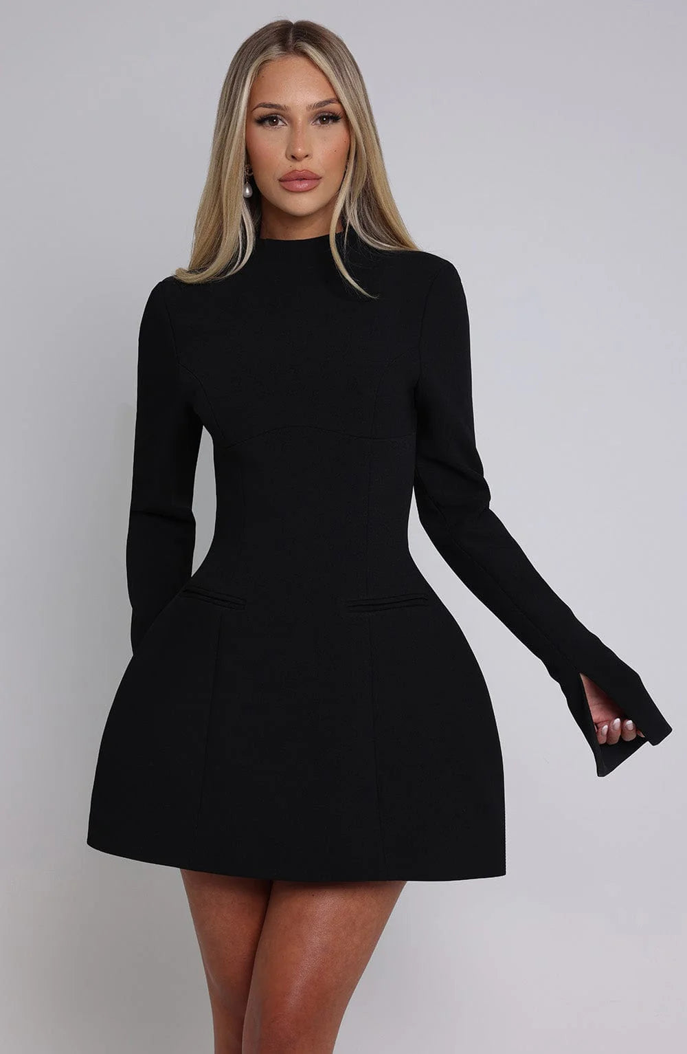 Kelly Mini Dress - Black