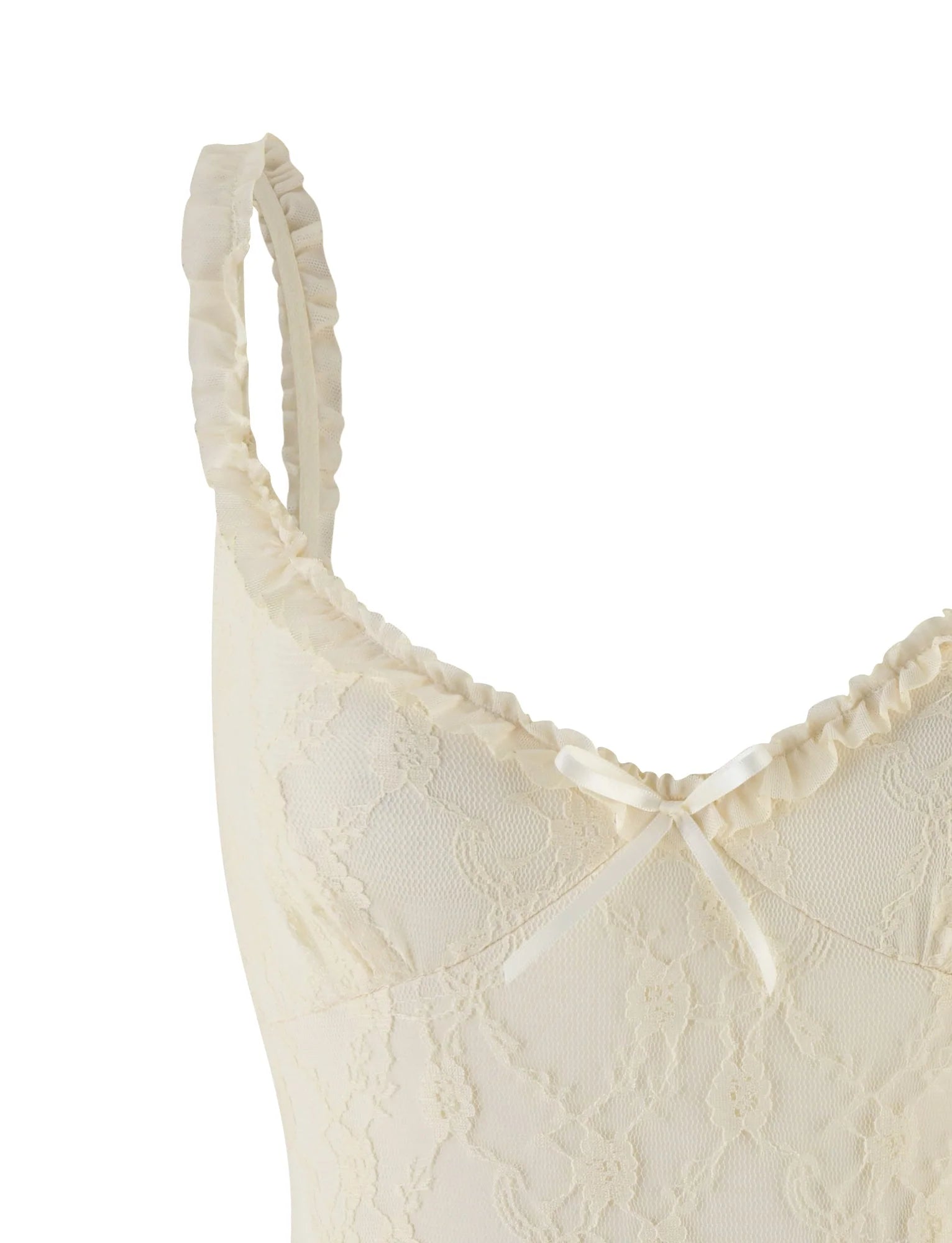 DEJA BODYSUIT - BEIGE : CHAMPAGNE : CHAMPAGNE LACE