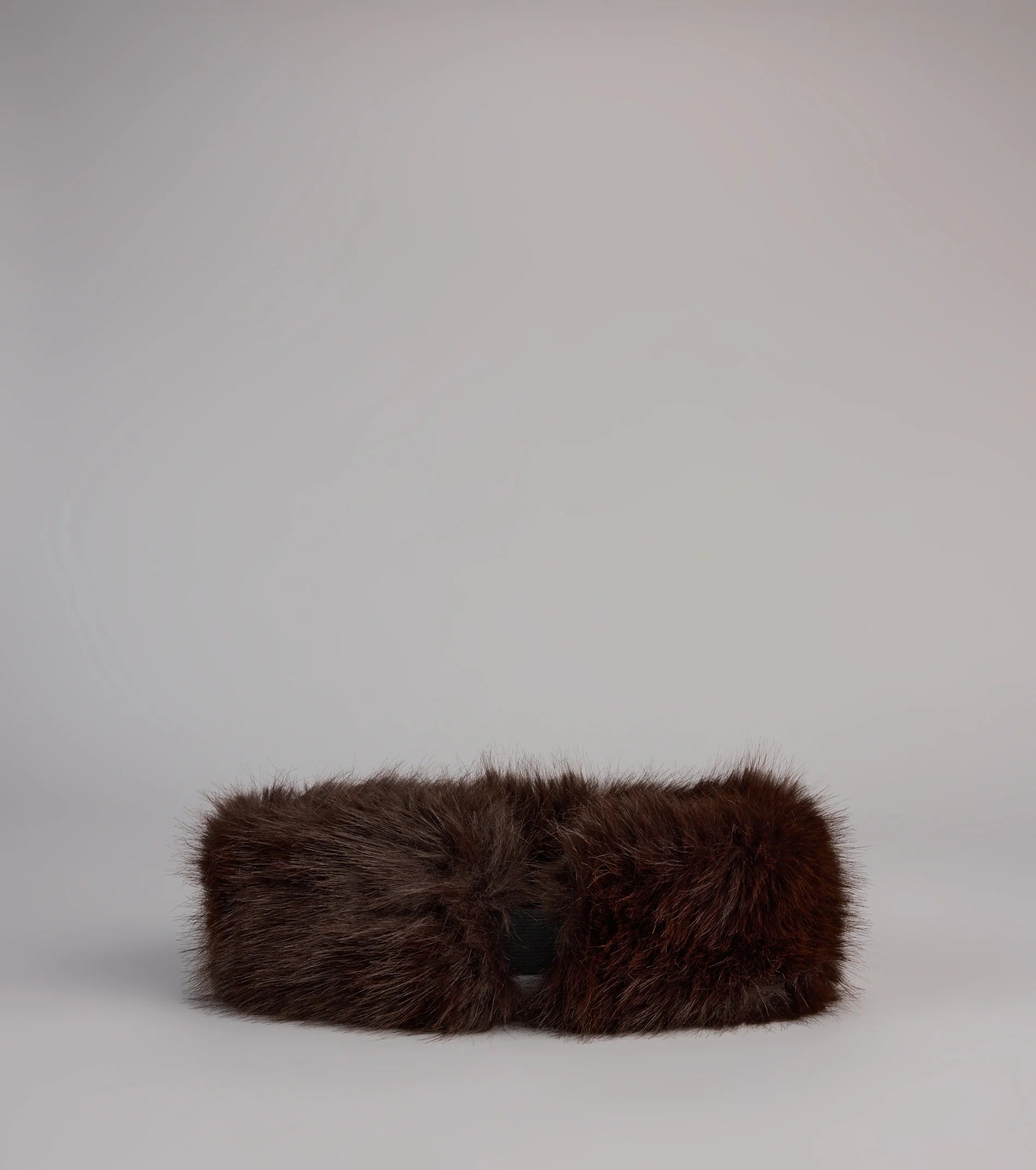 Snow Kissed Faux Fur Headband Wrap