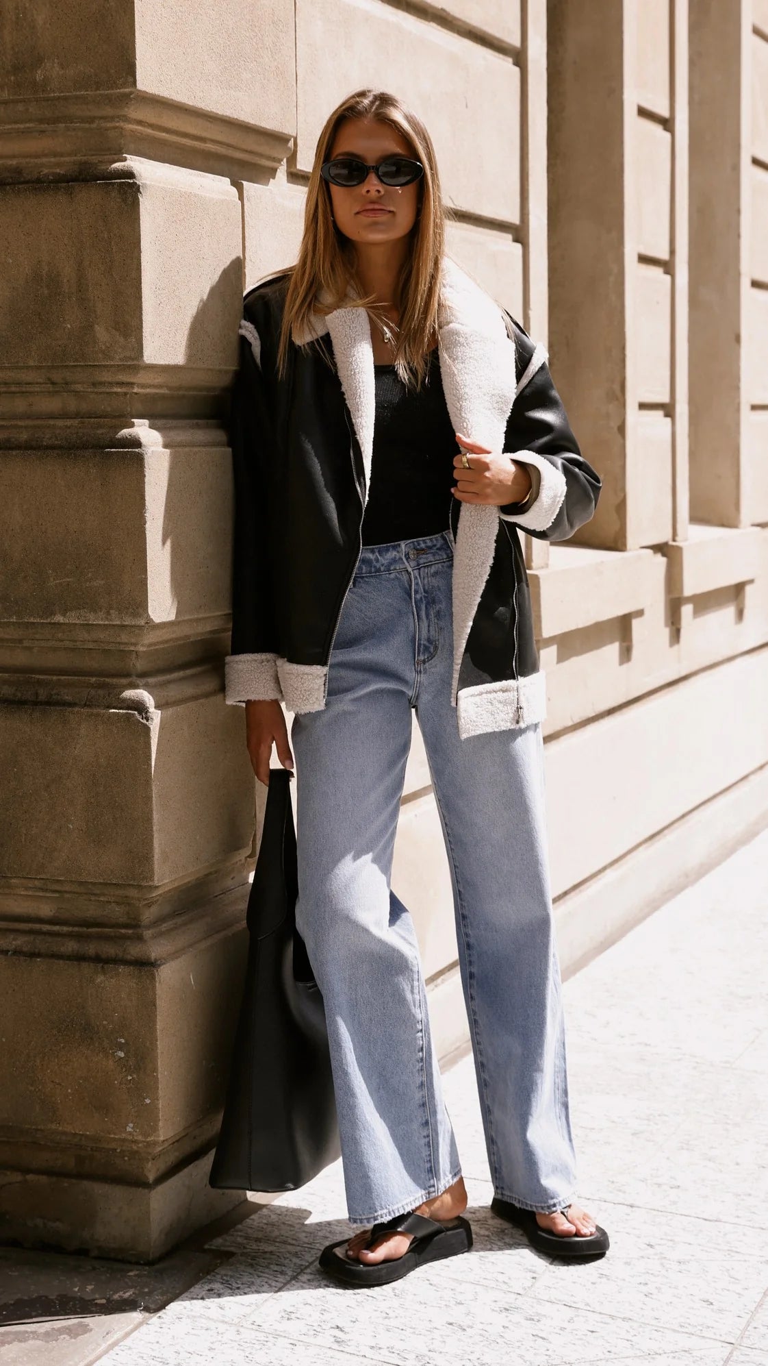 Rollas Kate Baggy Jean - 90s Blue