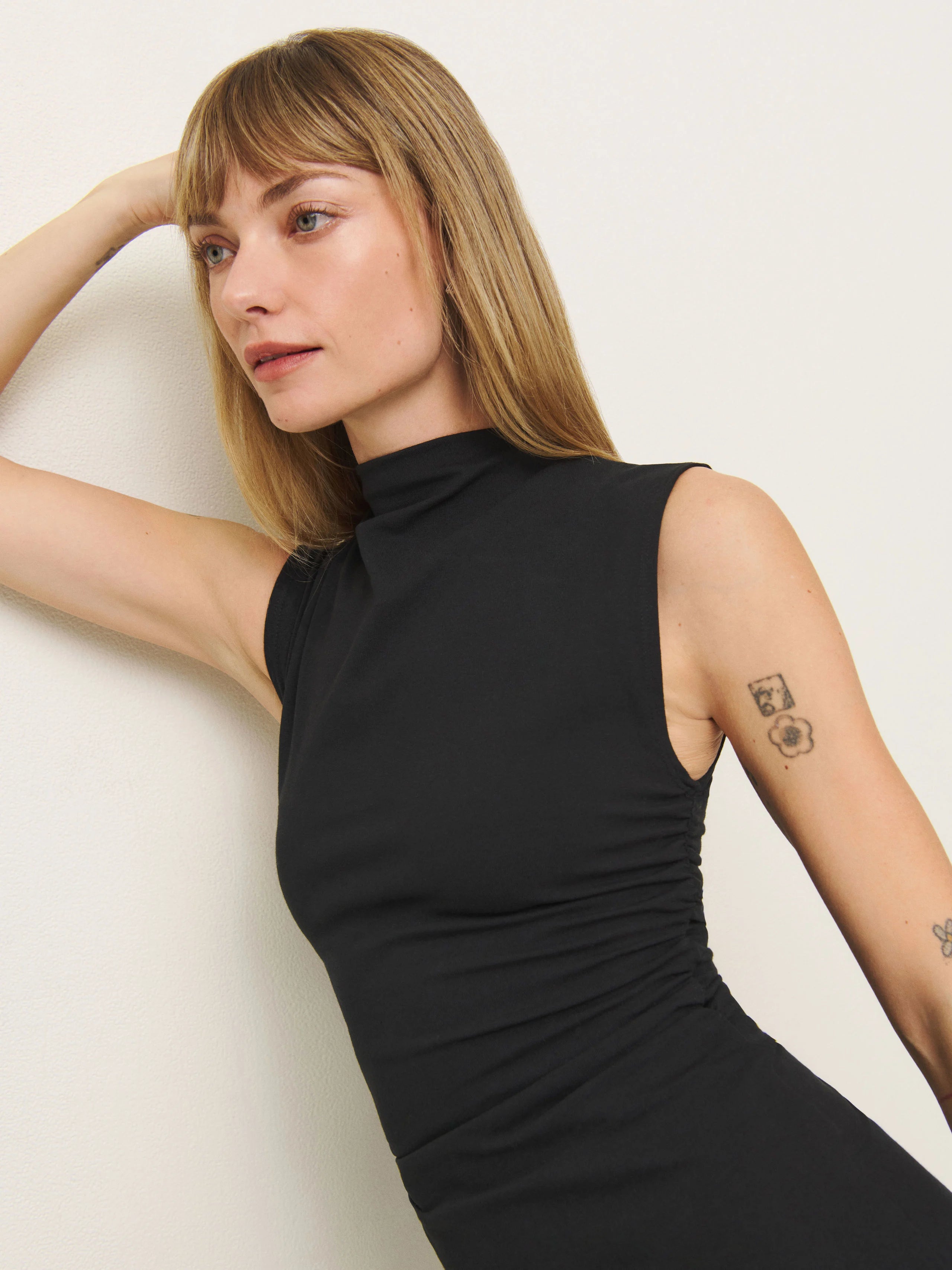 Alden Knit Dress-Black