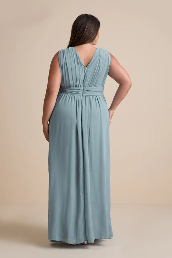 Heavenly Hues Light Blue Maxi Dress