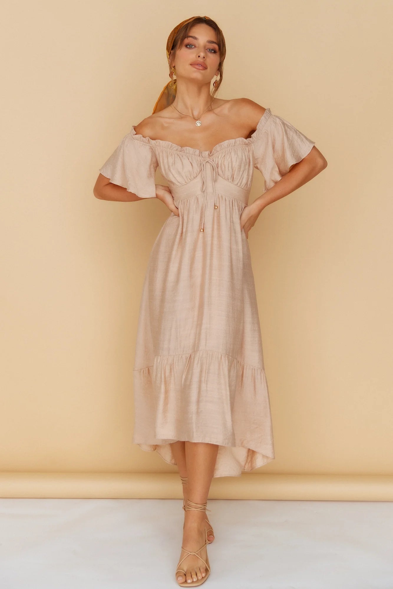 Moonchild Maxi Dress Brown