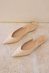 Malani Flats Natural Raffia