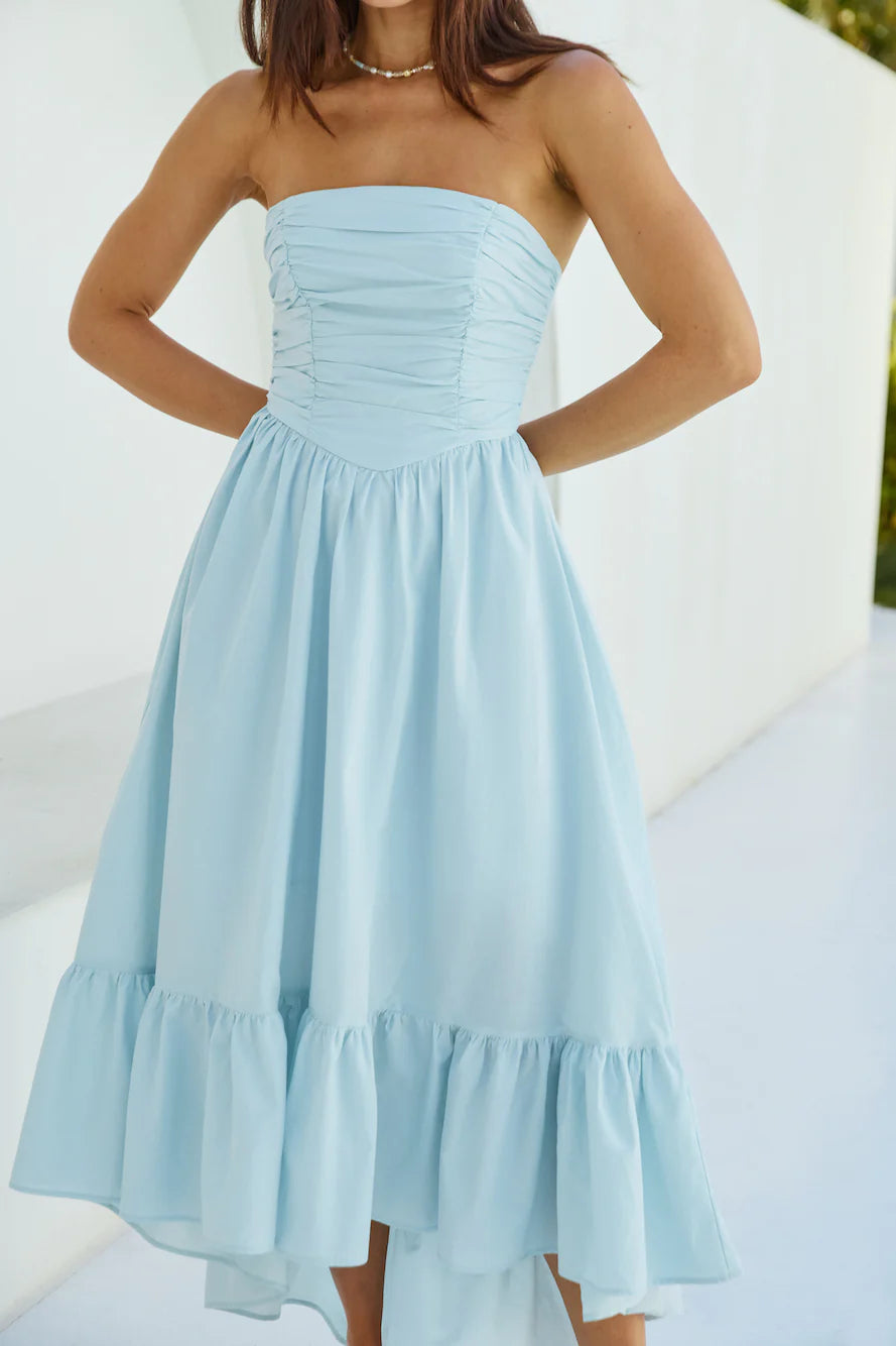 Love In The Summer Maxi Dress Blue