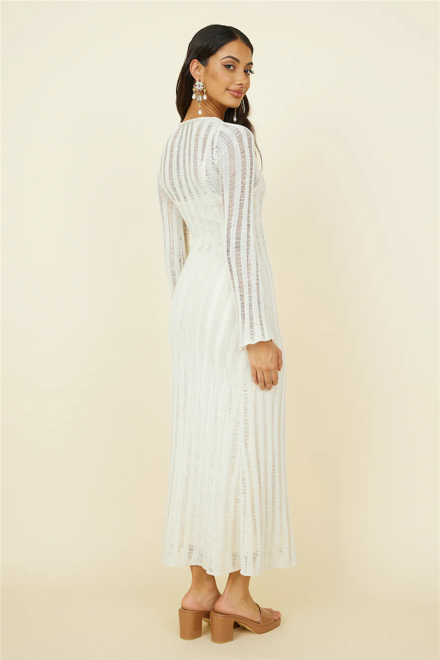 Exploration Maxi Dress Beige