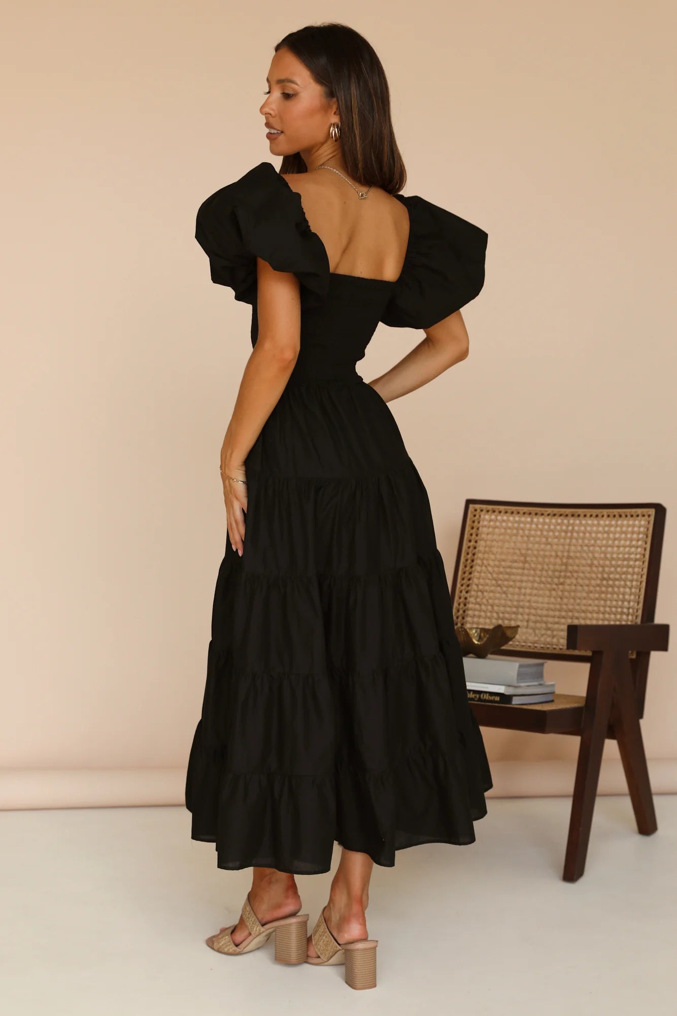 Adela Maxi Dress Black