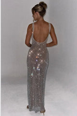 ALLURE SPARKLE MAXI DRESS