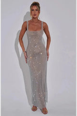 ALLURE SPARKLE MAXI DRESS